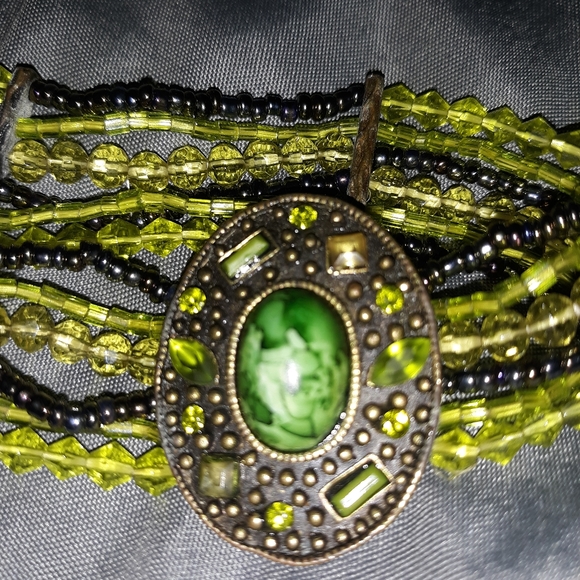 Vintage jade bracelet - Picture 4 of 4